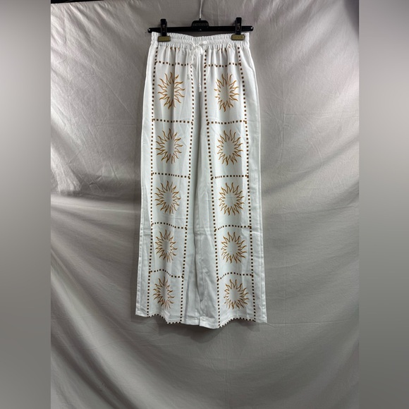 Boho Celestial Sun Print Pants - Picture 6 of 7